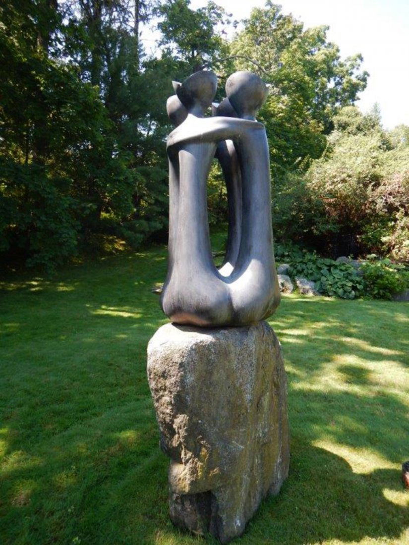 Ben Zvi, Modern Bronze Sculpture, Unity (1 of 1)