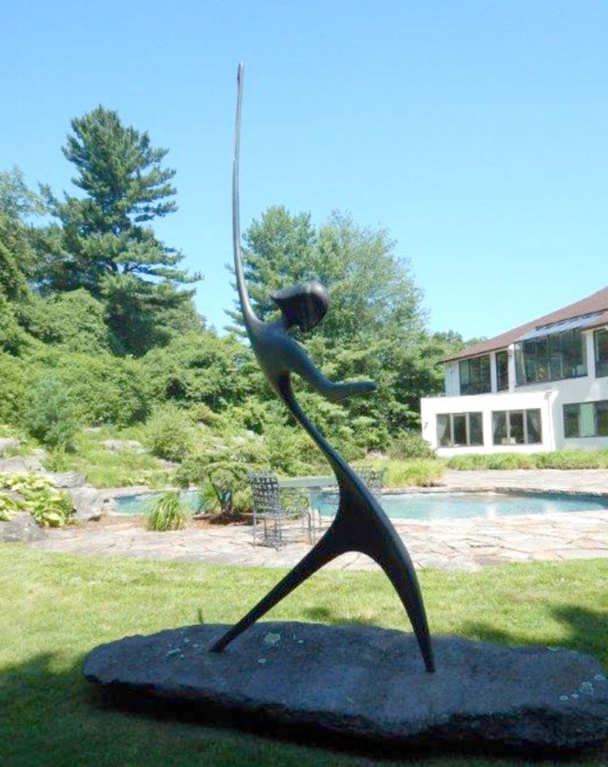 Victor Halvani, Modern Bronze Sculpture (1 of 3)