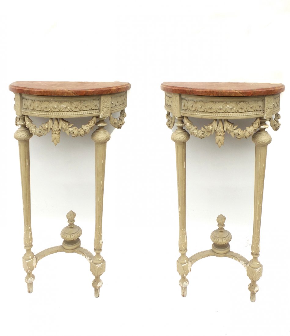 Pair of French Wall Consoles (1 of 4)