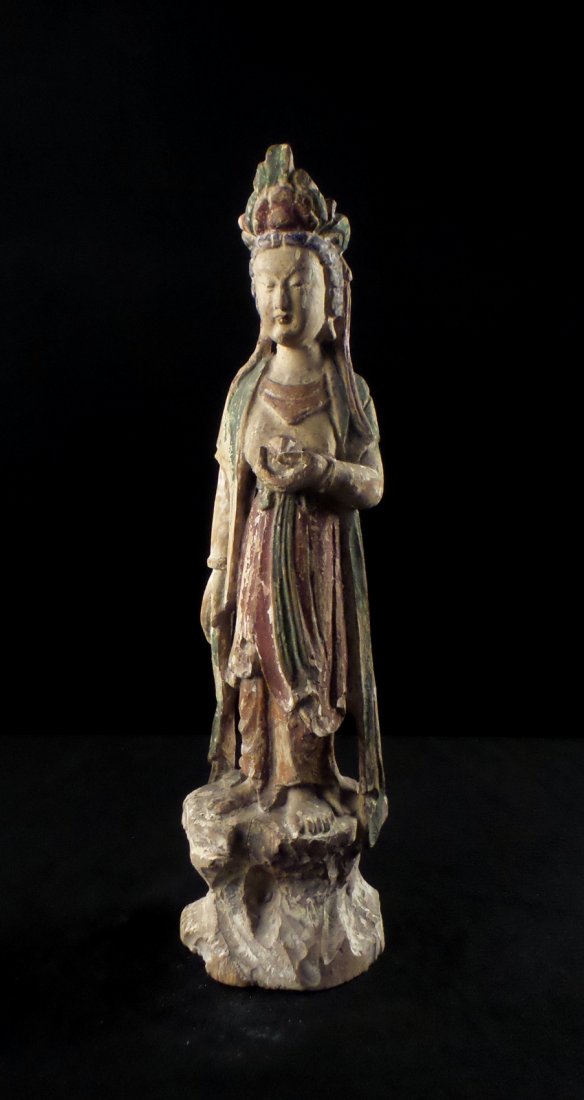 19th C. Asian Bodhisattva (1 of 10)