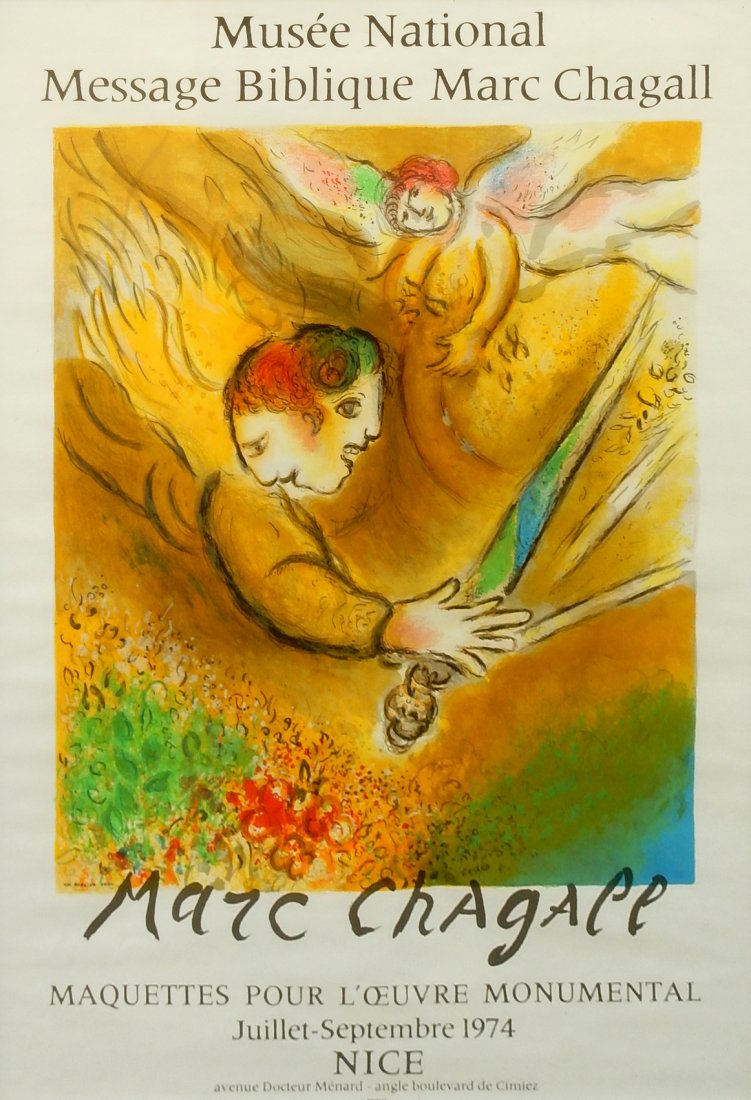 Chagall Exhibition Poster (1 of 5)