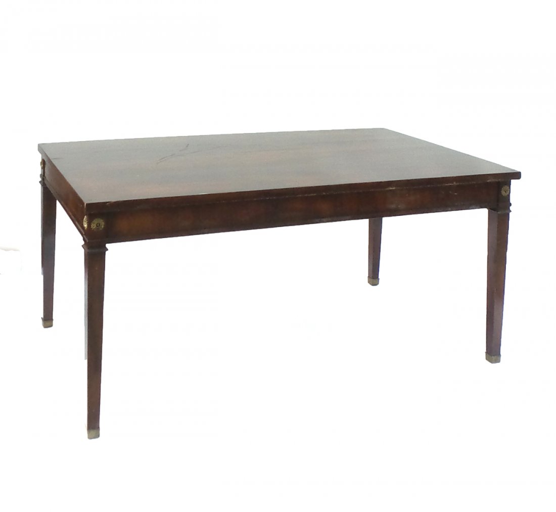 Rectangular Walnut Library Table (1 of 5)