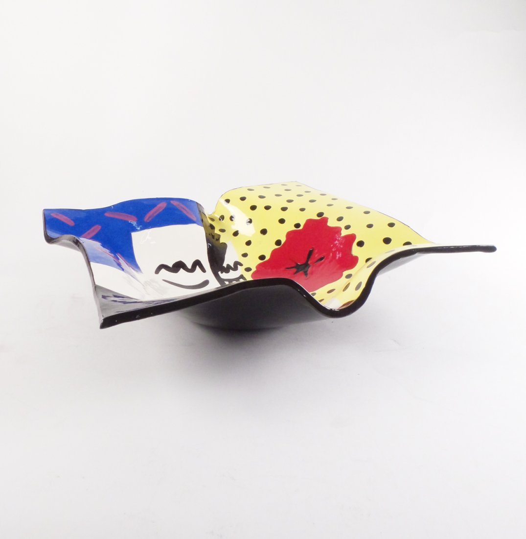 Abstract Multicolored Dish (1 of 8)