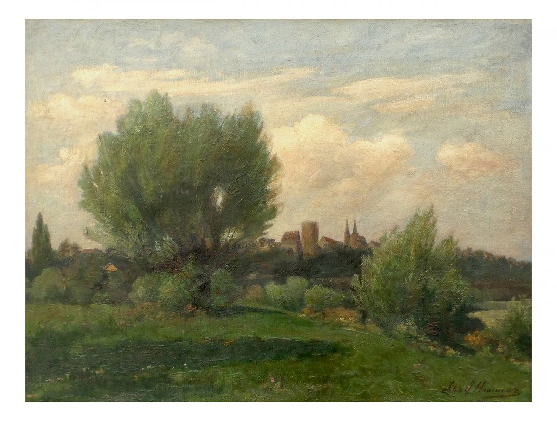 John Hammer, Landscape - Oil on Canvas (1 of 5)
