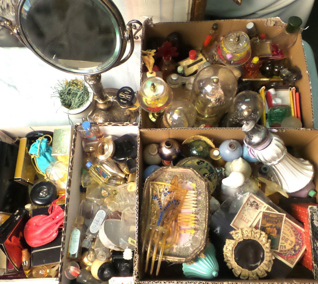 Assorted 70+ Vintage Perfume Bottles (1 of 5)