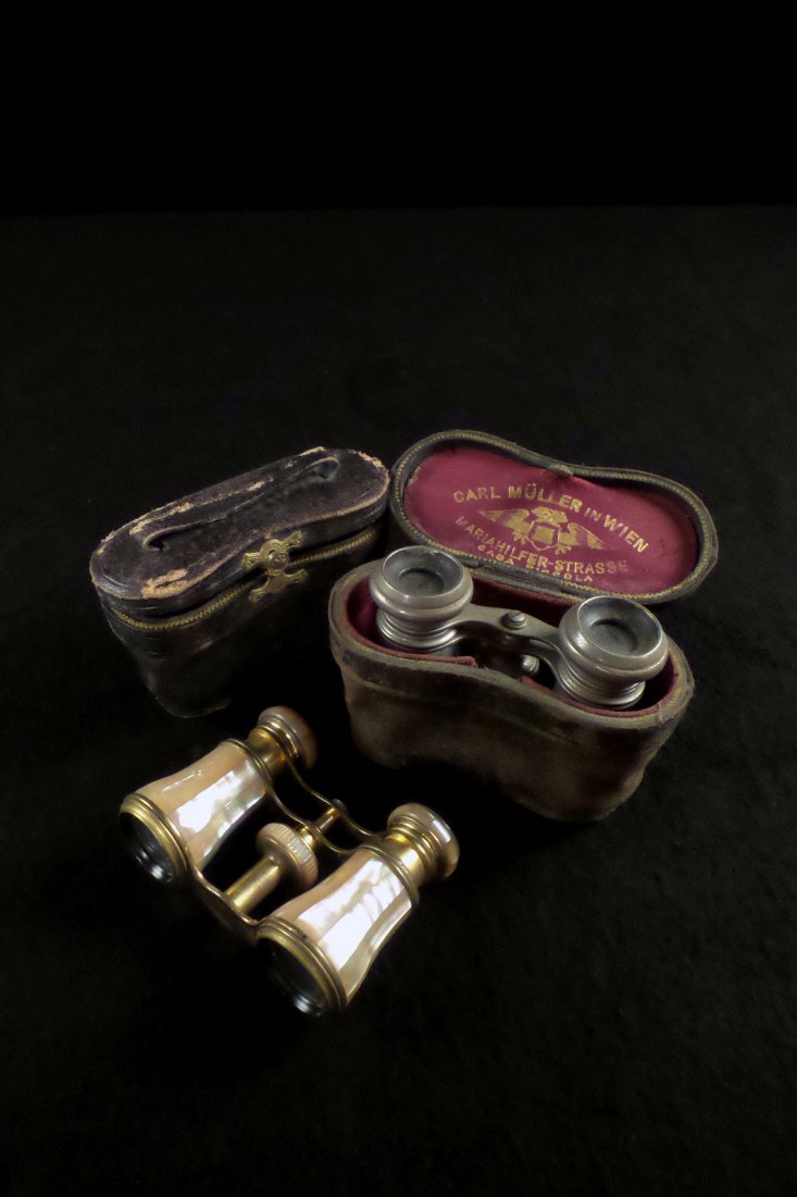 2 Mother-of-Pearl Opera Glasses (1 of 10)