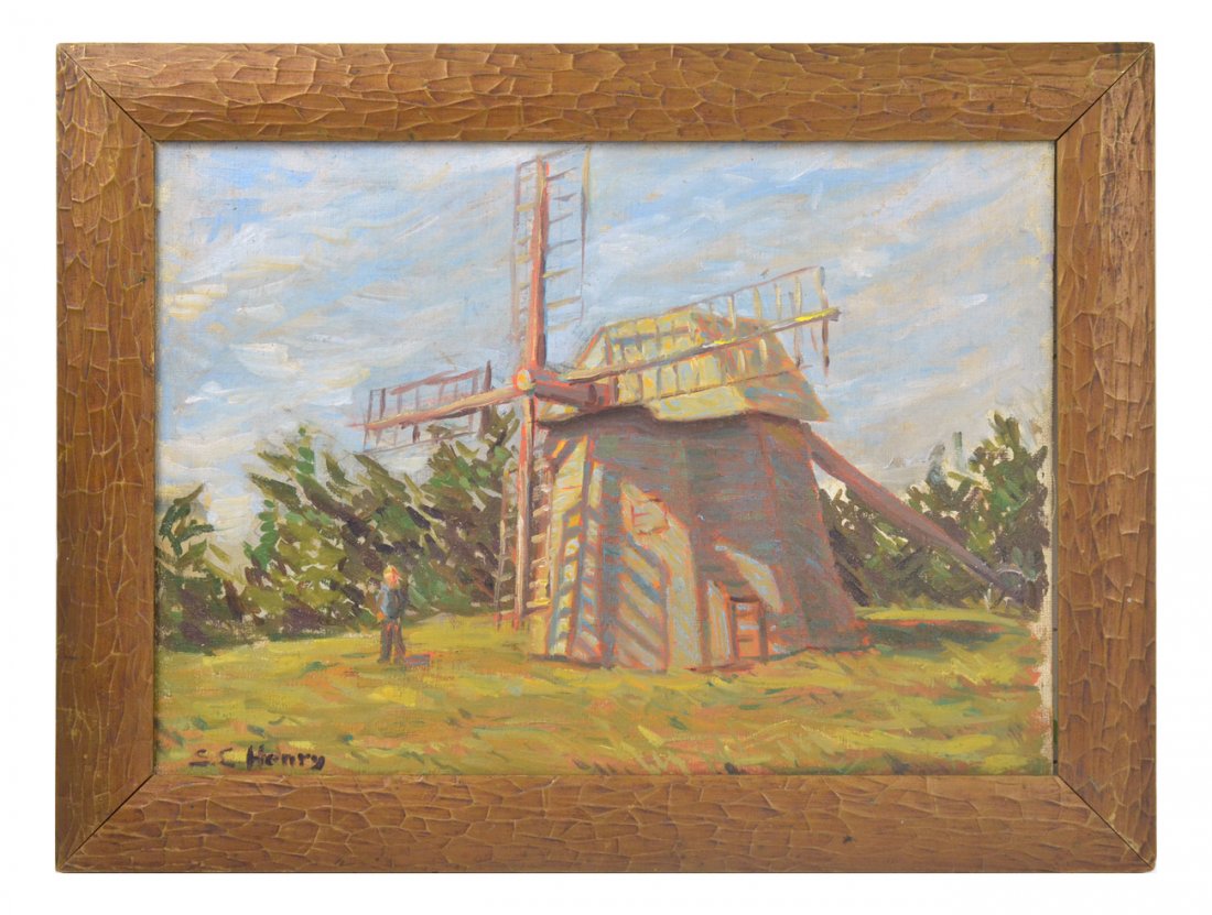 Stuart Henry, Oil on Canvas - Windmill (1 of 6)