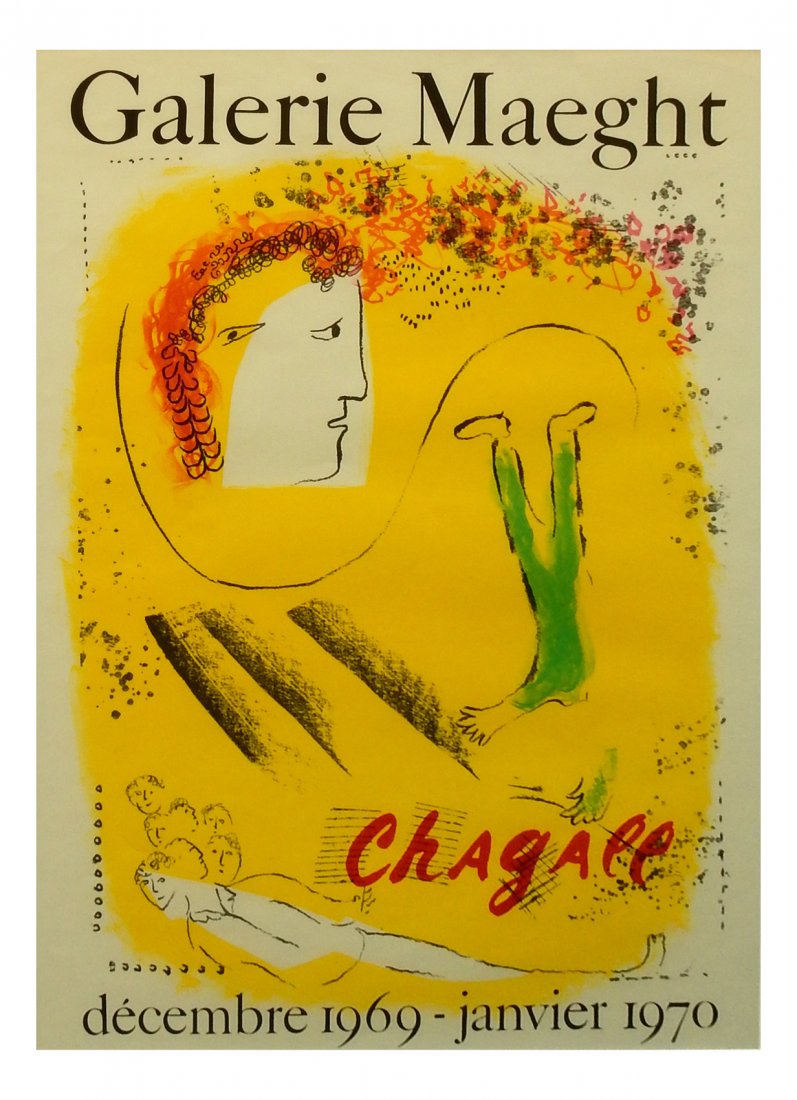 Marc Chagall Exhibition Poster (1 of 6)