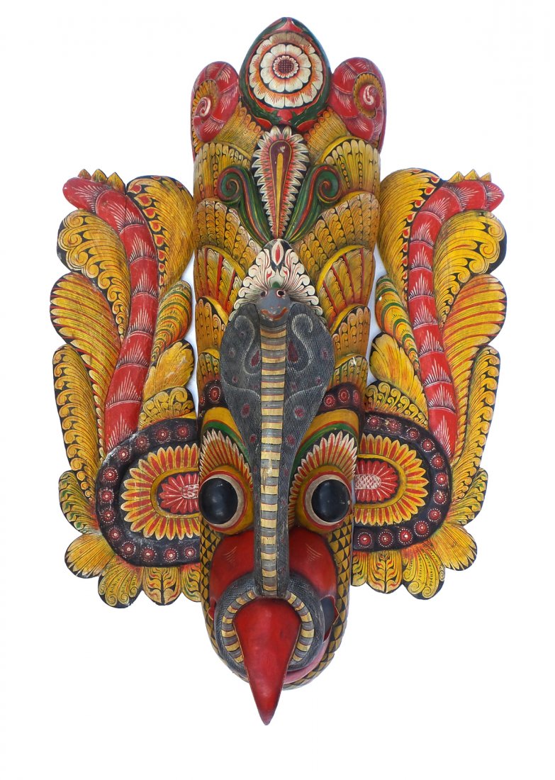 Large Balinese Carved Mask (1 of 8)