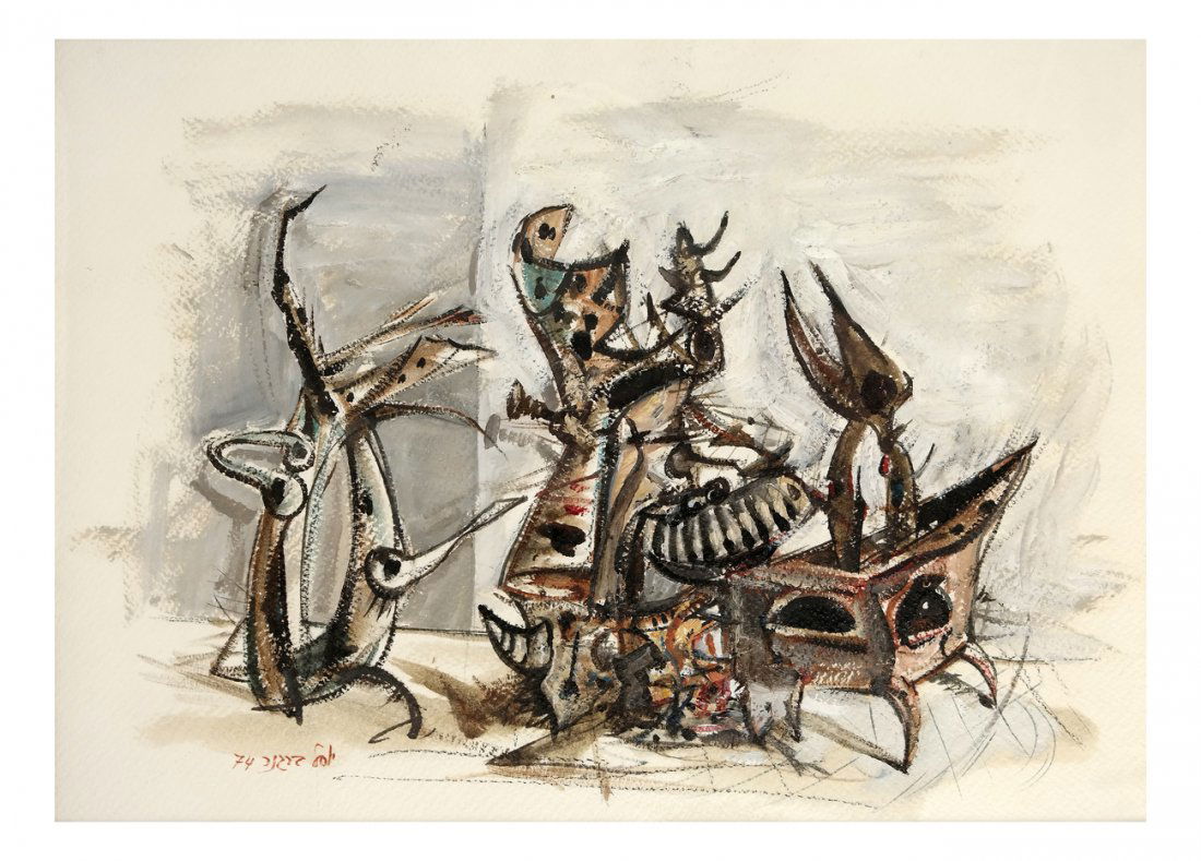 Yosef Berger, Israeli School, Untitled (1 of 4)