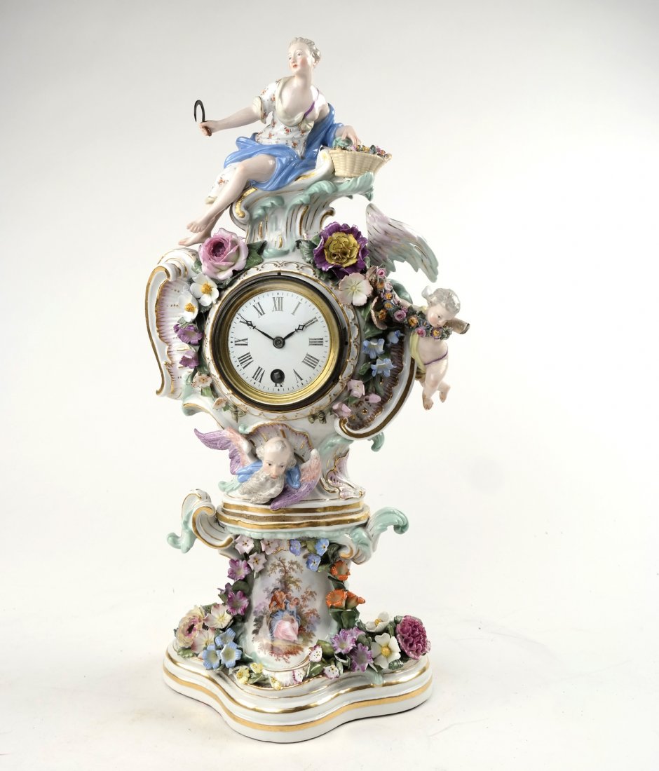 Meissen Figural Clock (1 of 7)