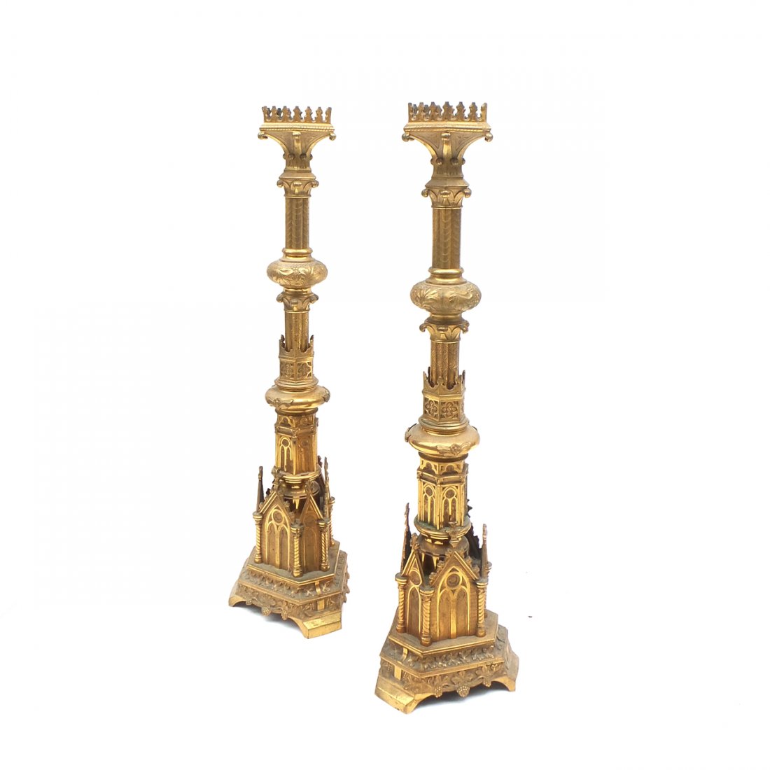 Pair of Renaissance-Style Candlesticks (1 of 7)