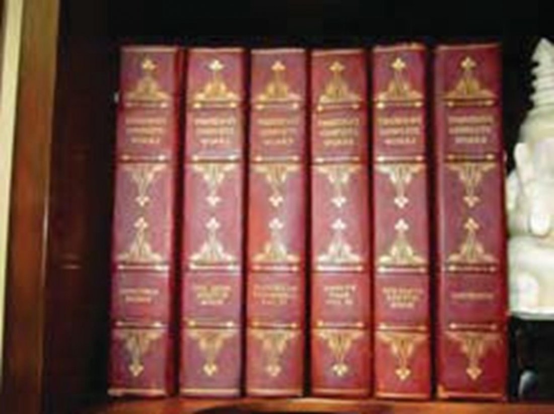 30 Volumes of Thackeray's Works (1 of 1)