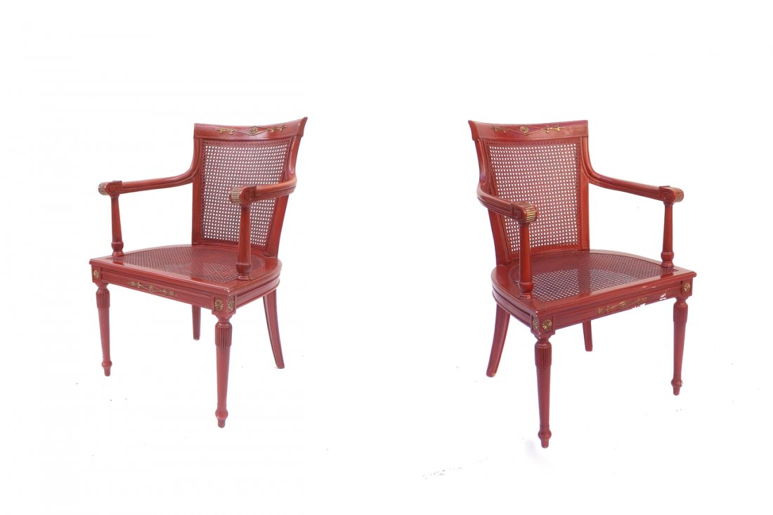 Pair of Empire-Style Armchairs (1 of 6)