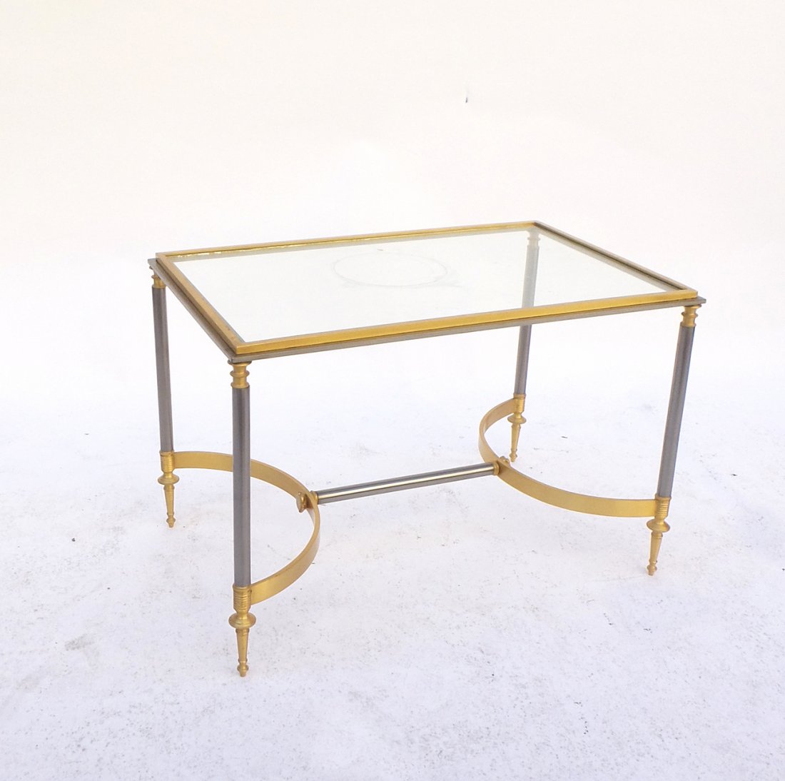 Gilt Brass & Glass Coffee Table (1 of 5)