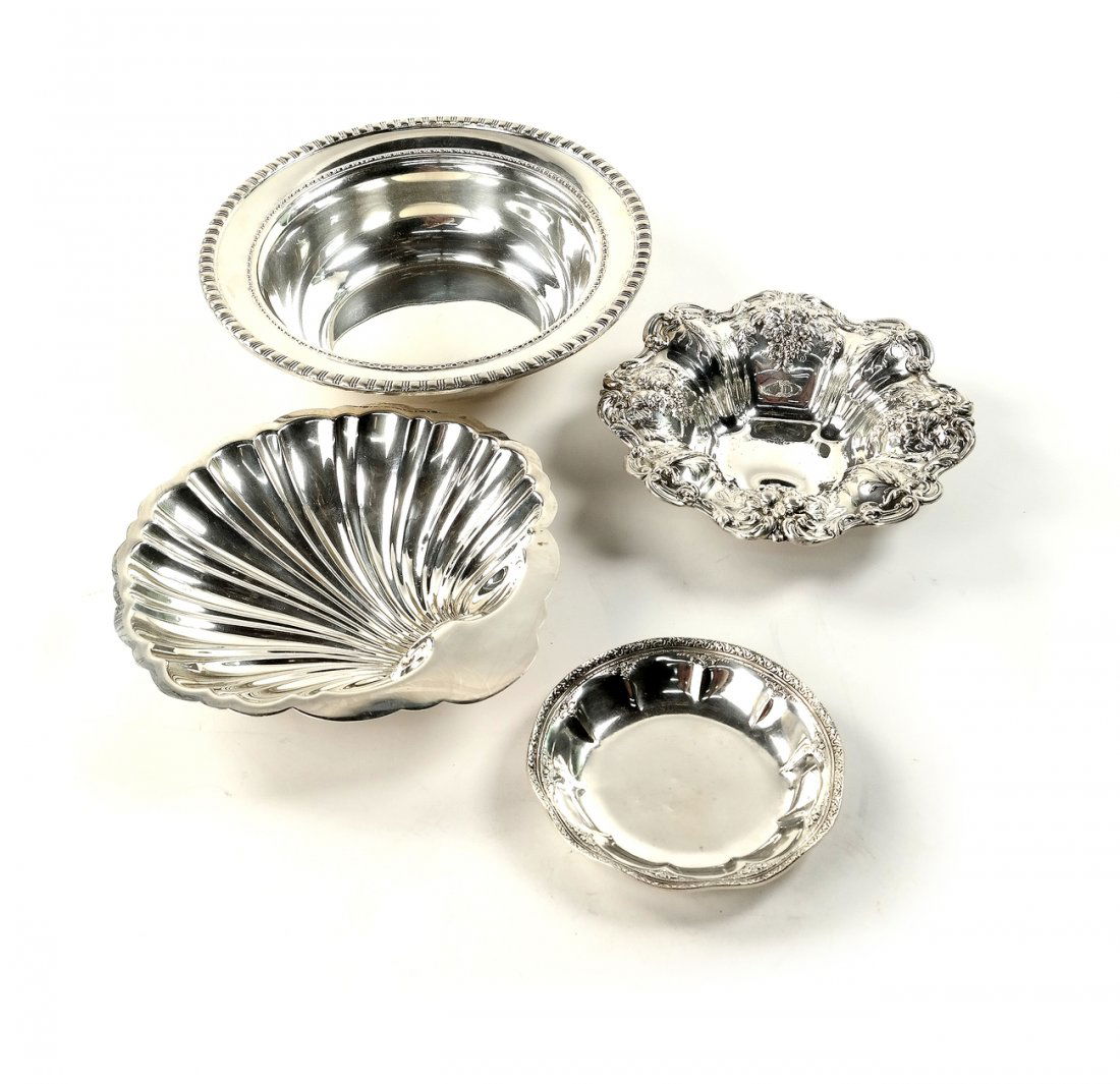 Four Sterling Silver Bowls (1 of 7)
