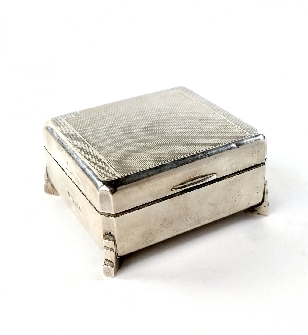 English Silver Cigarette Case (1 of 5)