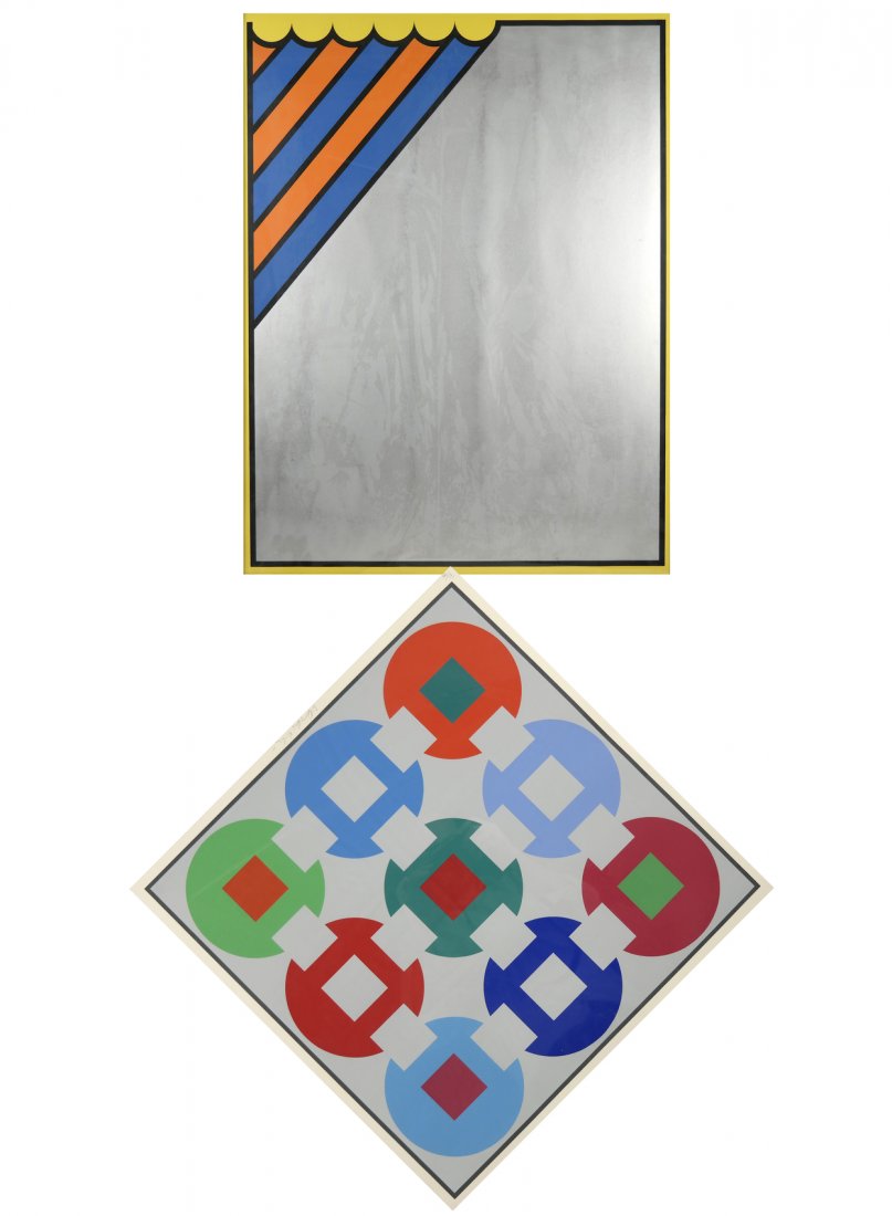 Pair of Abstract Prints (1 of 8)