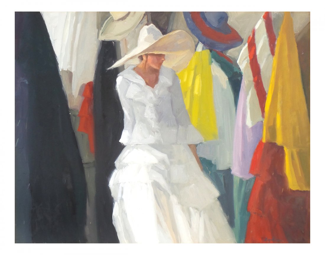 Richard Segalman, "Girl With Hat" (1 of 6)