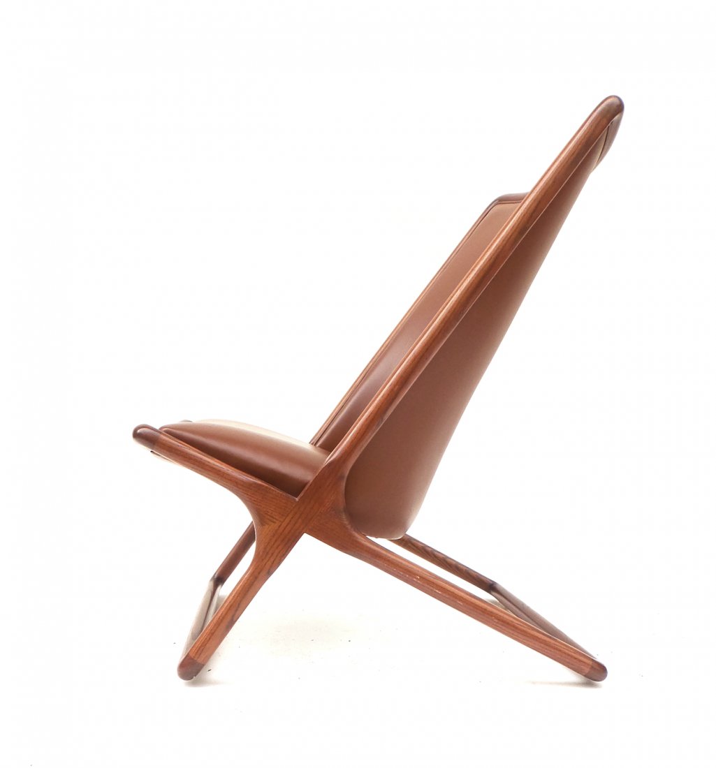 Ward Bennett Design, Leather Chair (1 of 8)