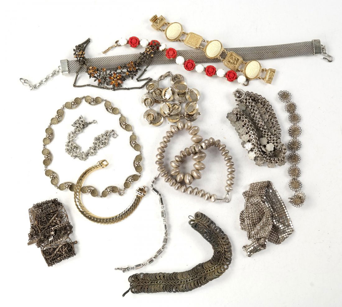 "Original Fahrner" Vermeil Necklace + (1 of 8)