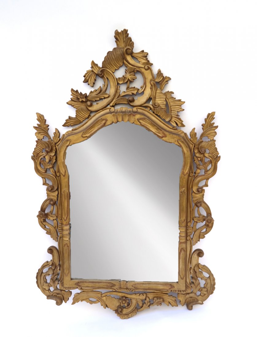 Carved Giltwood Mirror (1 of 5)