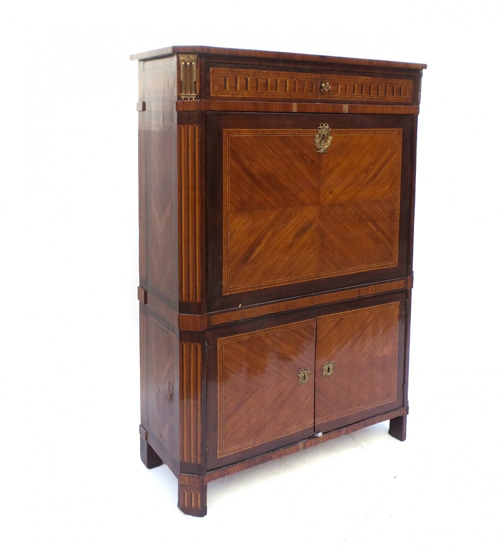 French Inlaid Abattant Desk (1 of 10)