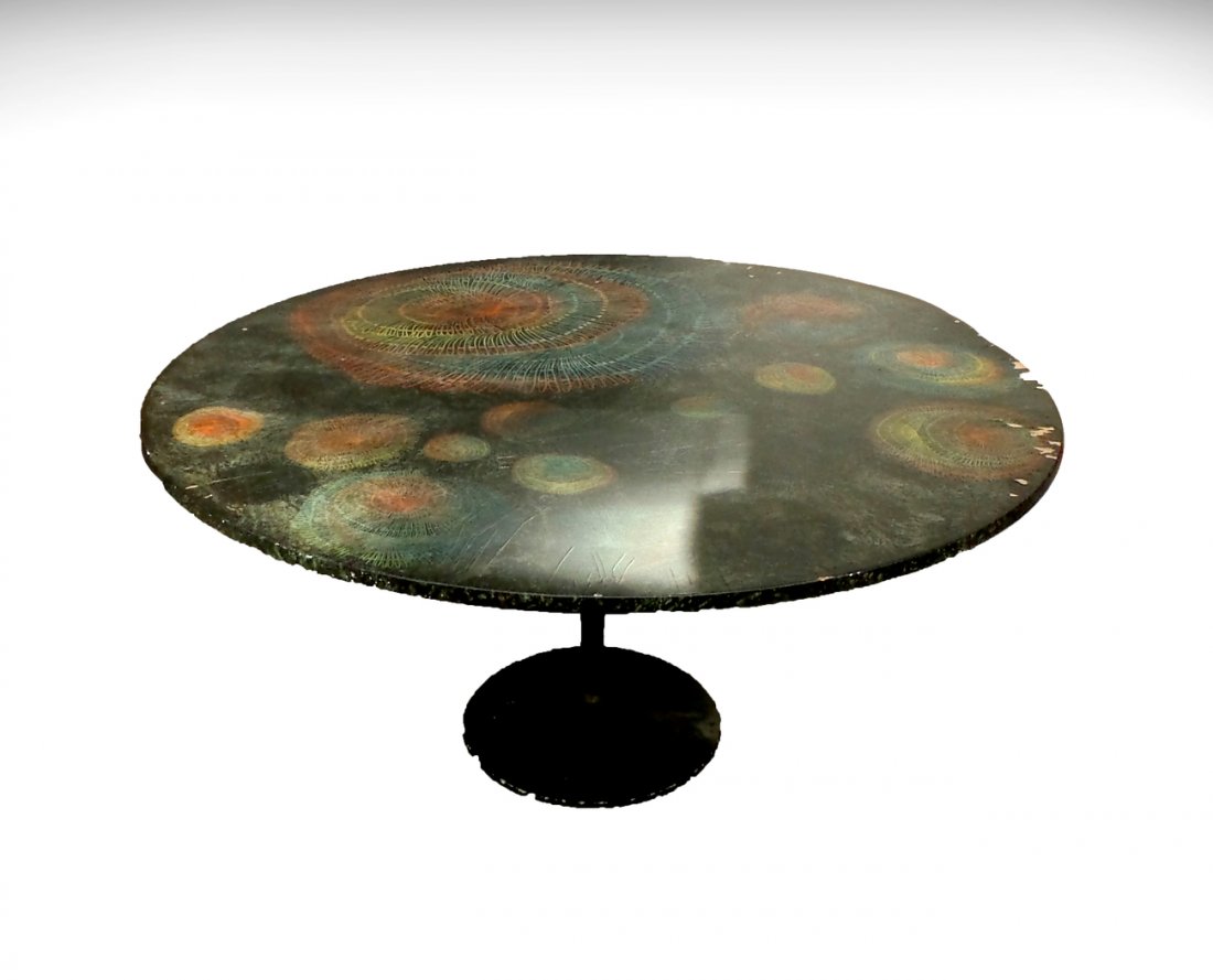 Piero Fornasetti "Madrepore" Table (1 of 7)