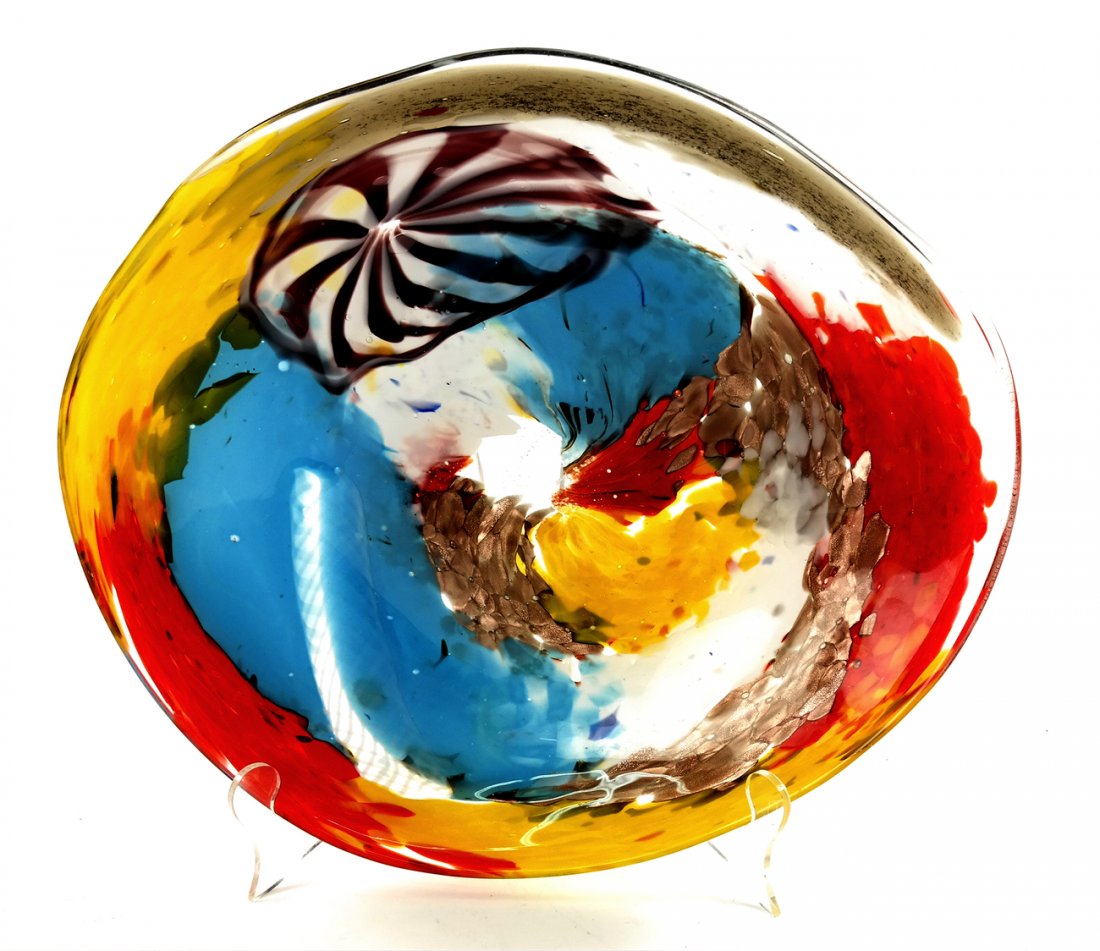 Dino Martens for Toso, "Oriente" Bowl Model #5219 (1 of 6)