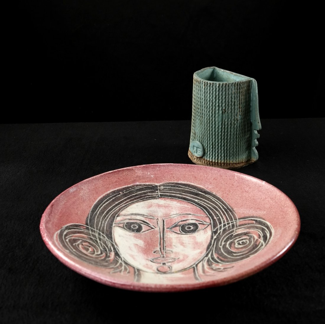 Unique Pottery Vase, Bowl (1 of 7)