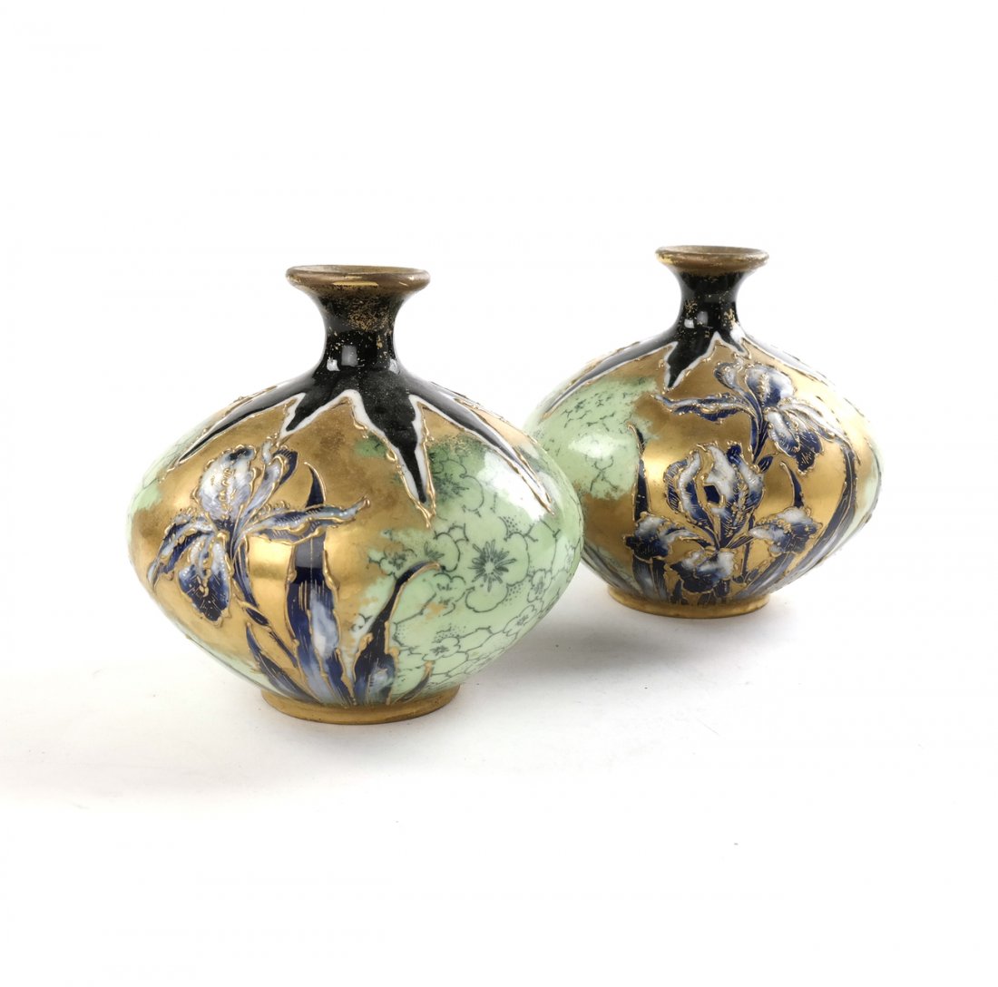 Pair of Decorated Vases (1 of 7)