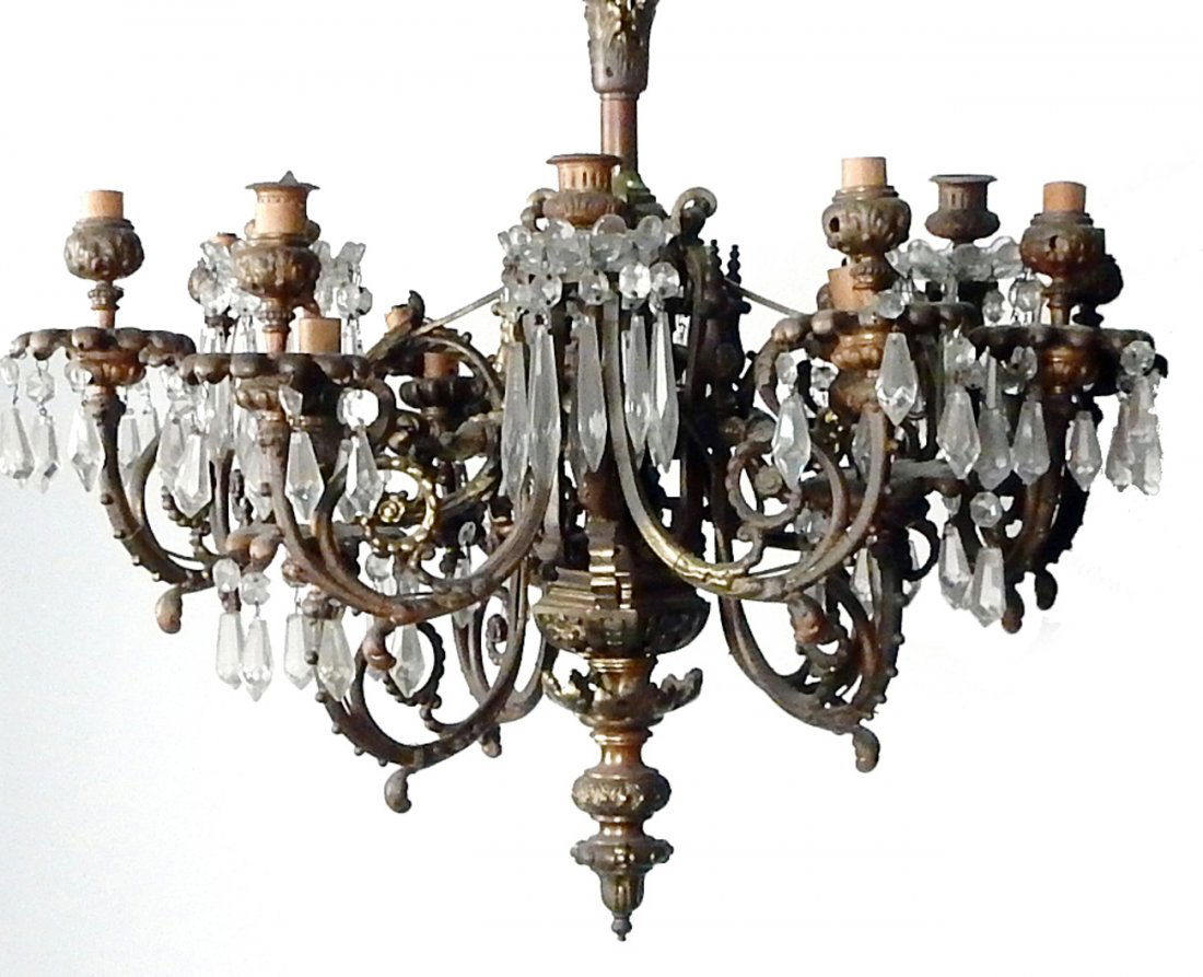 19th Century French Bronze Fixture (1 of 4)