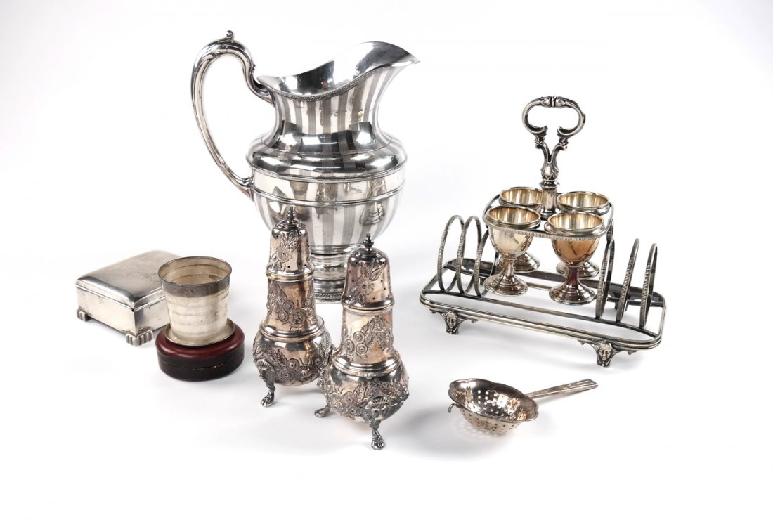 Assorted Silver and Plate Table Articles (1 of 8)