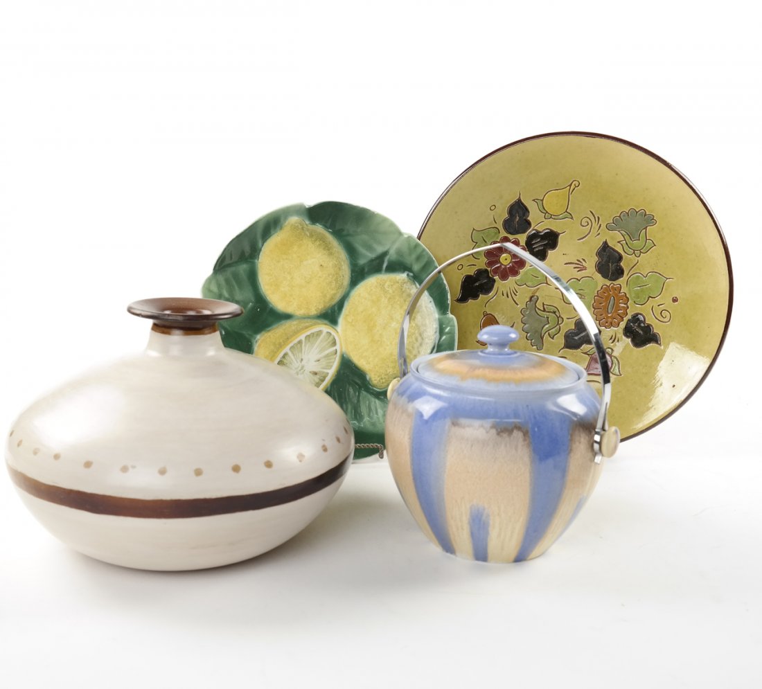 Four Decorated Ceramics (1 of 6)