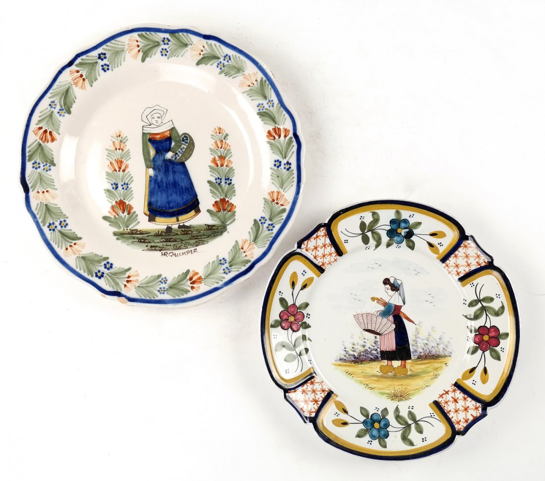 Two Henriot Quimper Plates (1 of 6)