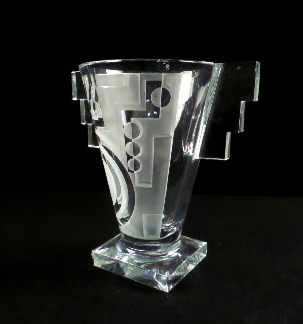 Large Sevres Crystal Vase (1 of 5)