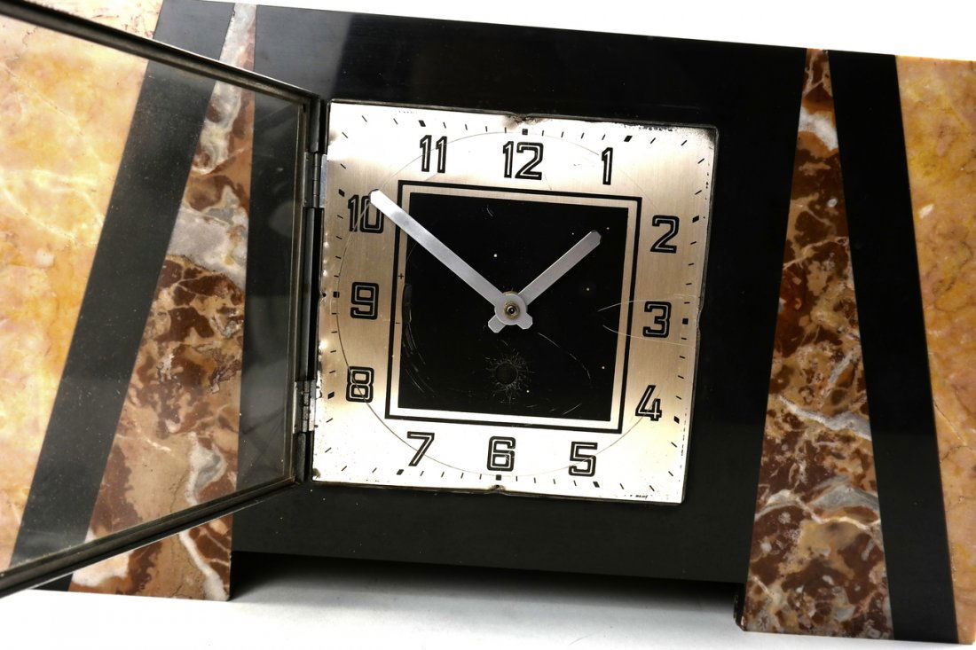 Art Deco Marble Clock (1 of 5)