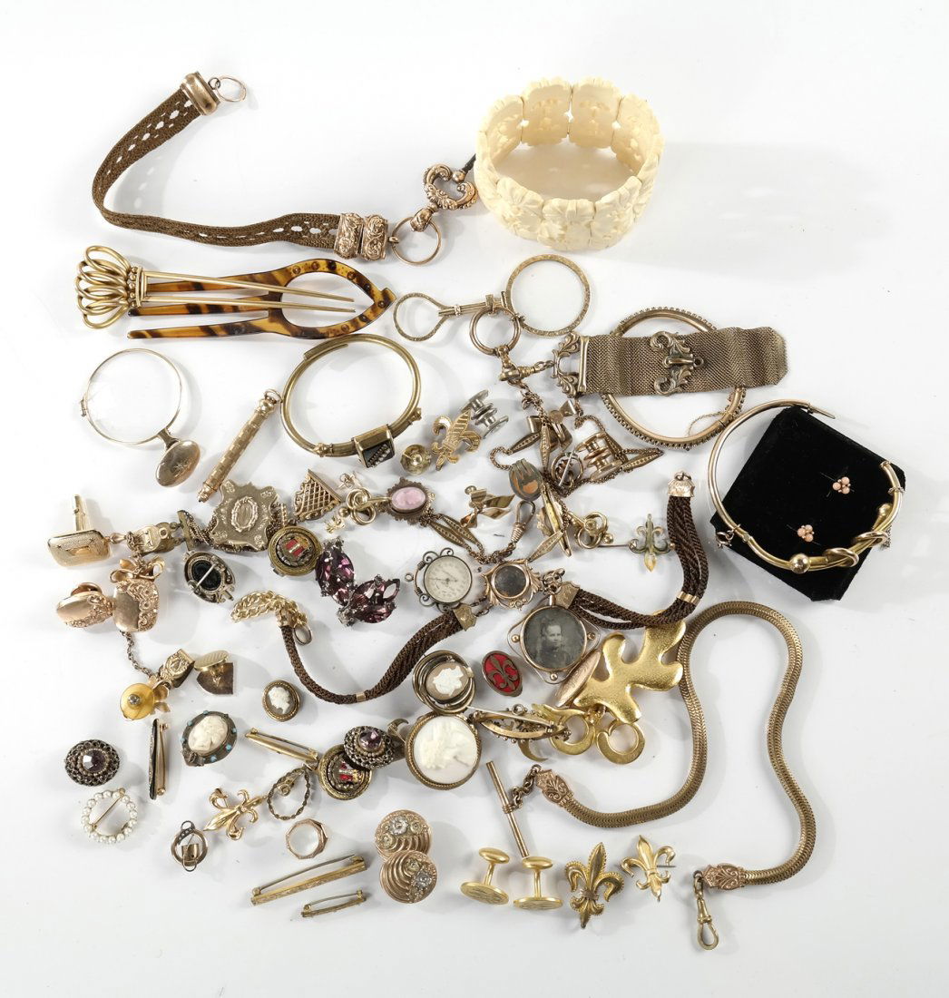 Group of Victorian Gold-Filled Jewelry (1 of 3)