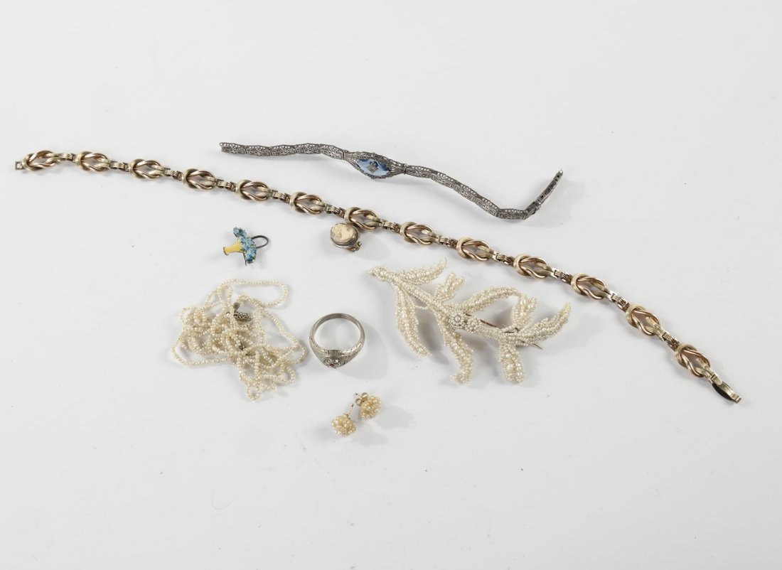 Group of Assorted Silver Jewelry (1 of 2)