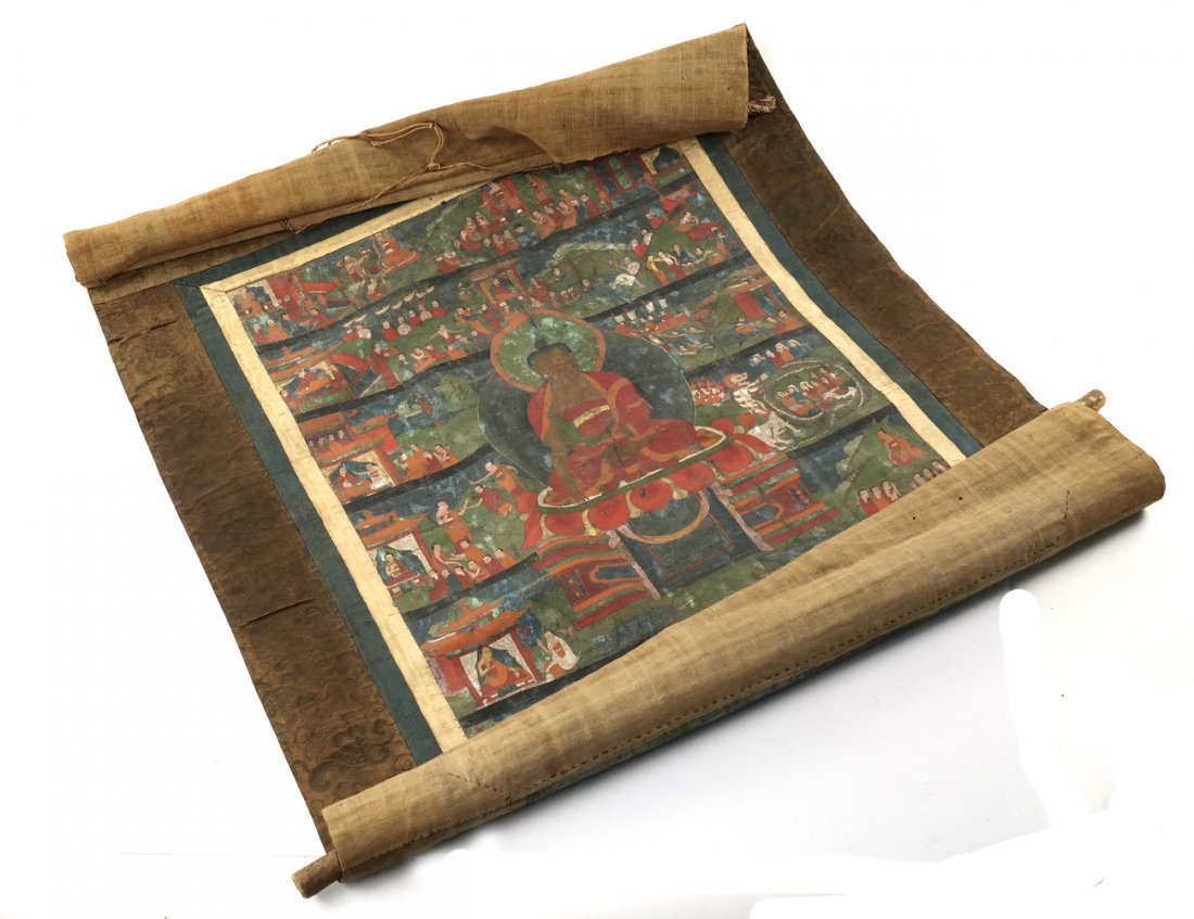 Antique Tibetan Thangka (1 of 5)