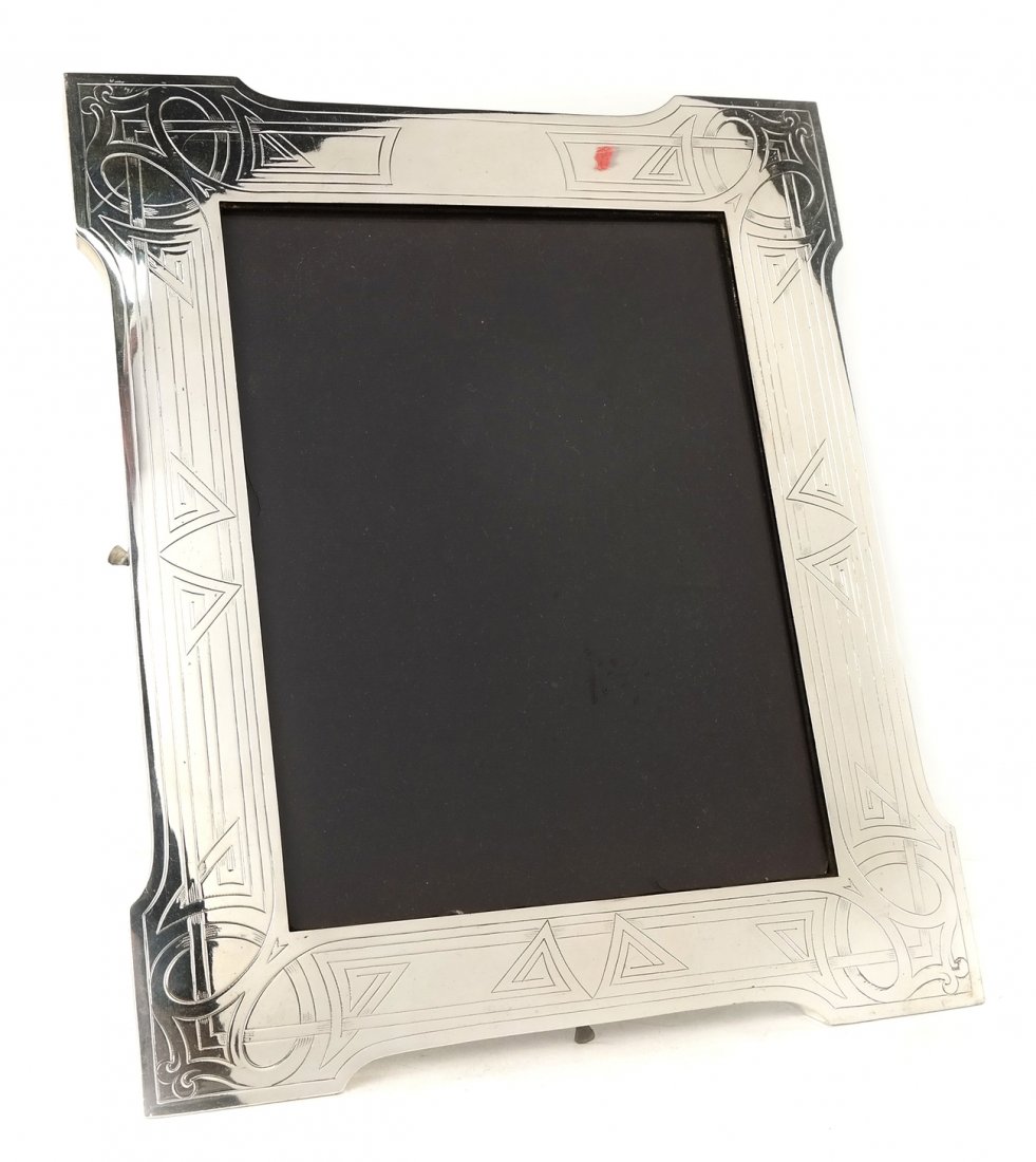 Art Deco-Style Sterling Silver Frame (1 of 4)
