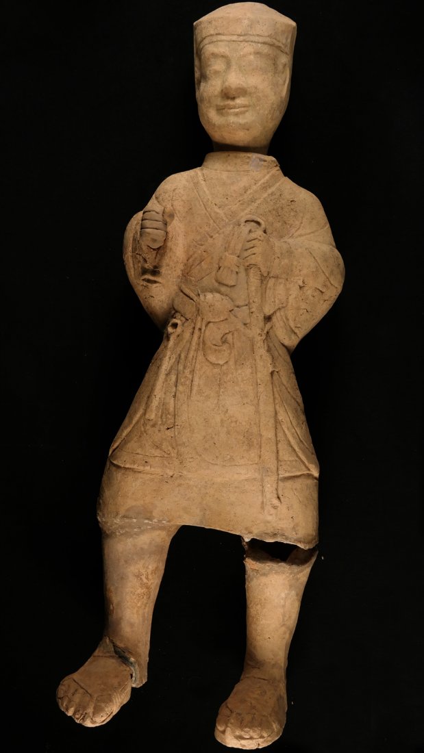 Large Asian Terracotta Figure (1 of 3)