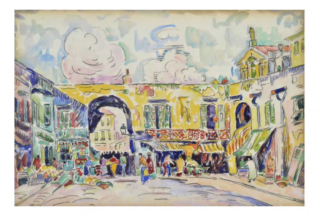 Paul Signac, Watercolor (1 of 7)