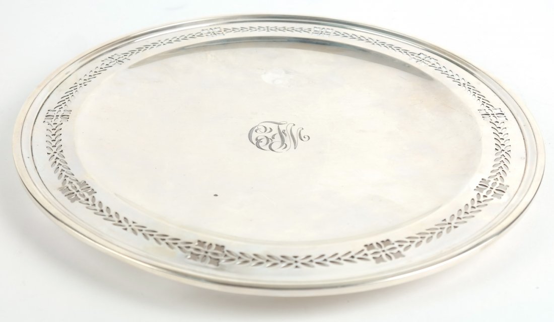 Sterling Tiffany & Co. Makers Platter (1 of 5)