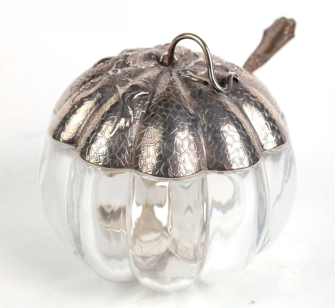 Crystal Jam Server with Sterling Lid (1 of 6)