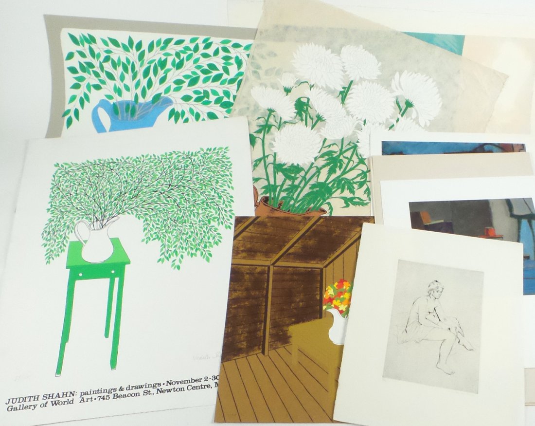 19 Assorted Works; Shahn, Others (1 of 4)