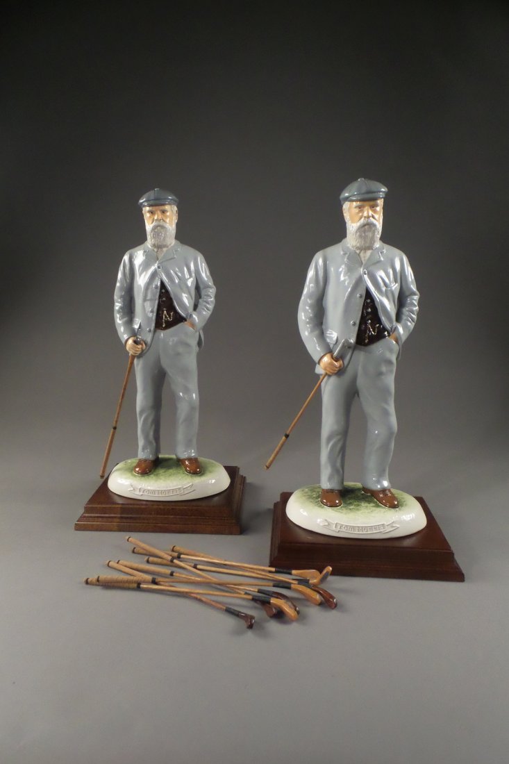Wellswood Ceramic Figural Golfers (1 of 5)