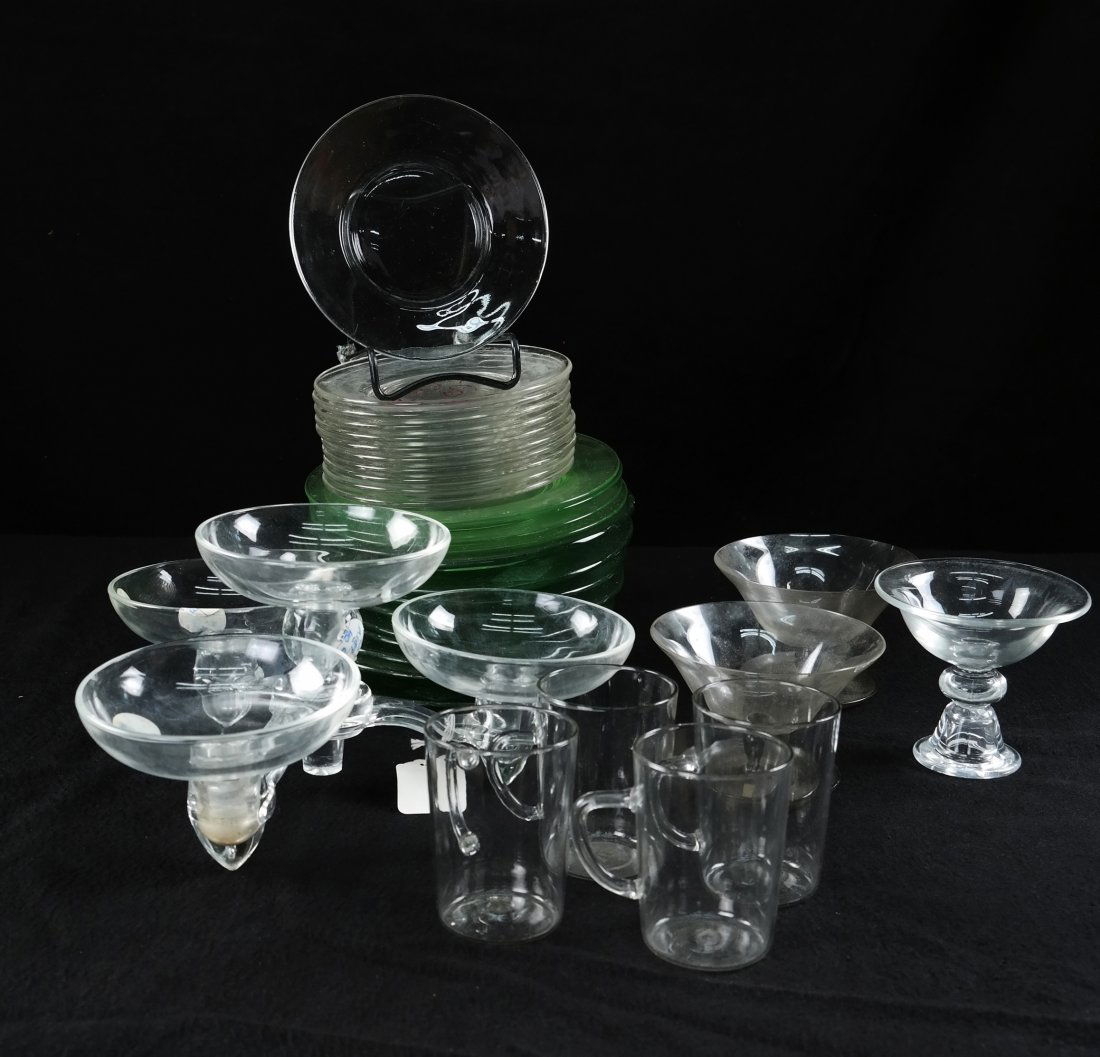 33 Assorted Glass Dishes (1 of 5)