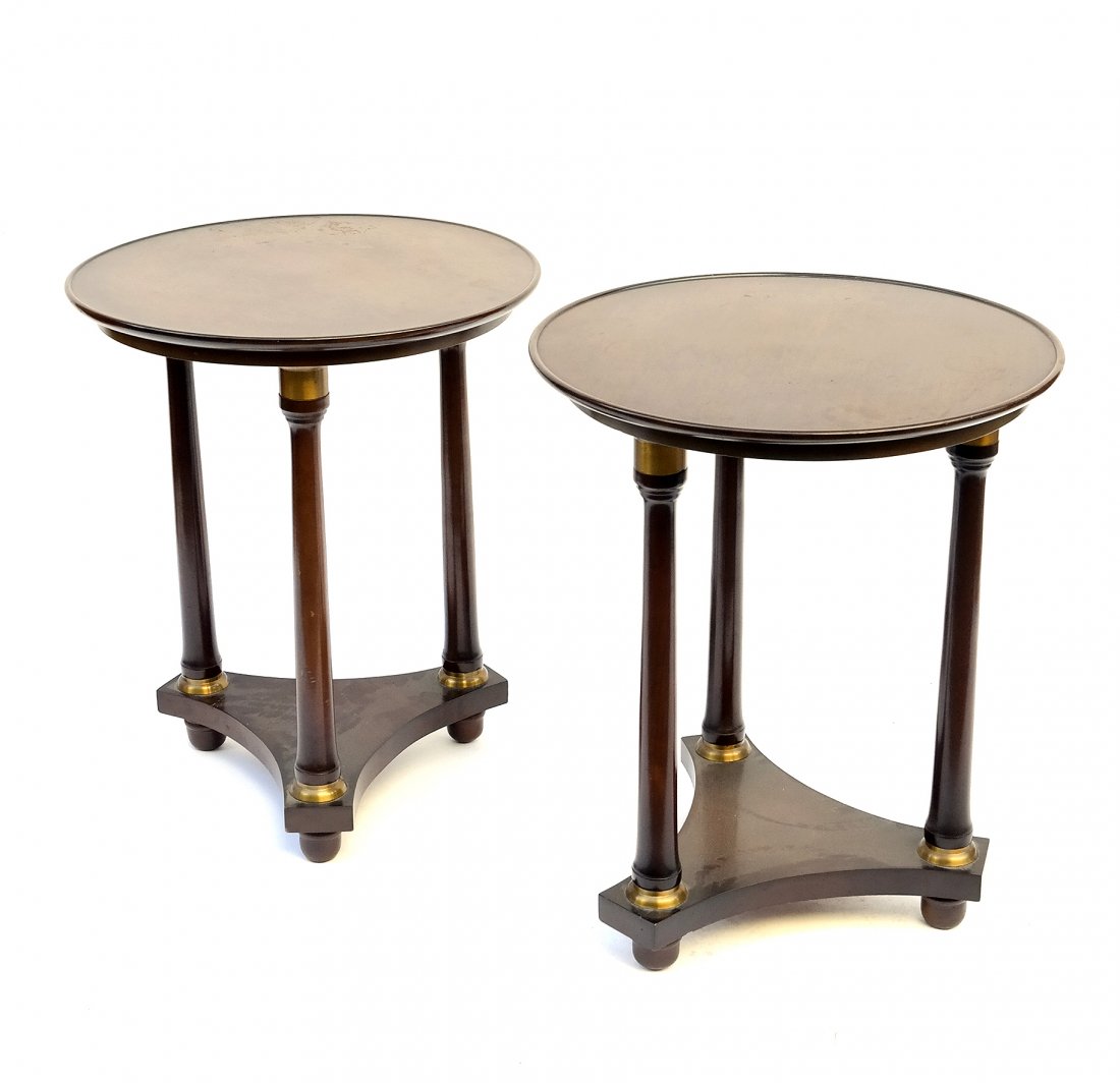 Pair of Empire-Style End Tables (1 of 3)