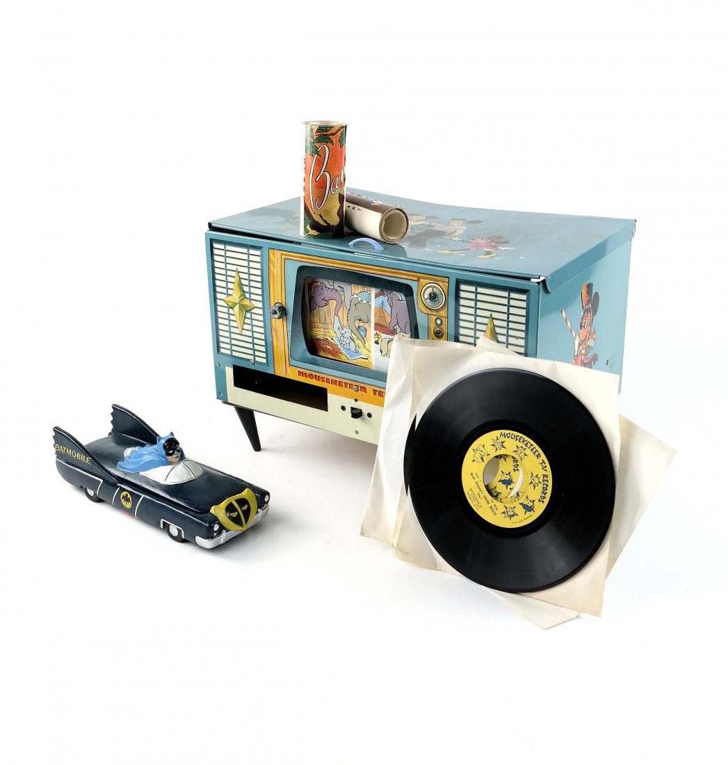 Vintage Mouseketeer Toy & Batmobile Box (1 of 8)